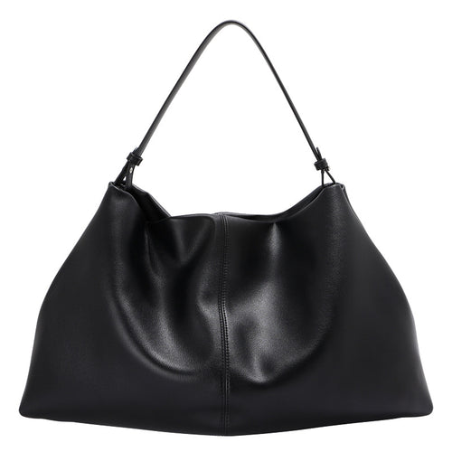 Large capacity tote bag for women, relaxed and comfortable feel, made of cowhide, genuine leather, suitable for commuting, underarm bag, soft leather shoulder bag, crossbody bag.